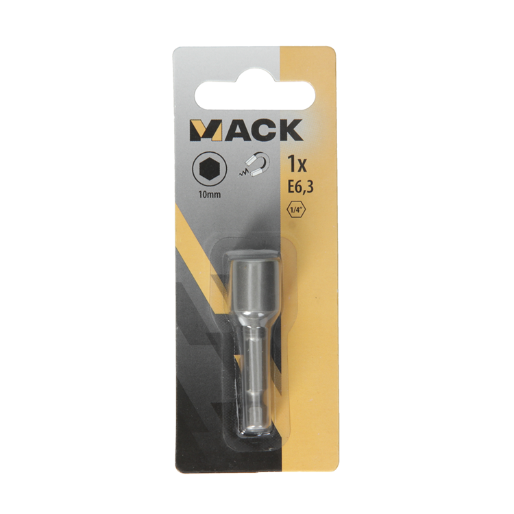 Load image into Gallery viewer, Mack 1018314 - zeskantdop-bit magnet. 10mm | 5 stuks
