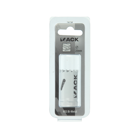 Mack 1018321 - gatzaag bimetaal ø 25mm | 3 stuks