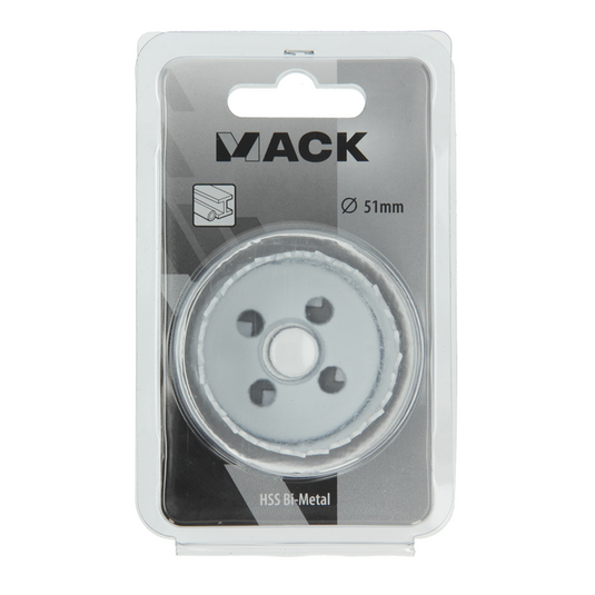 Mack 1018327 - gatzaag bimetaal ø 51mm | 3 stuks