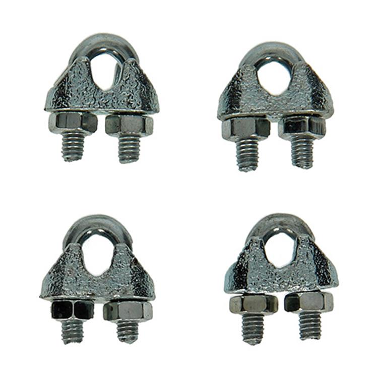 Load image into Gallery viewer, Mack 1008452 - 4 staaldraadklemmen 3mm verzinkt | 10 stuks
