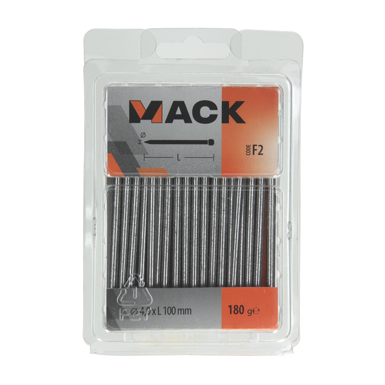 Load image into Gallery viewer, Mack 1017147 - nagel ronde kop 180 gr 4,0 x 100 mm | 5 stuks
