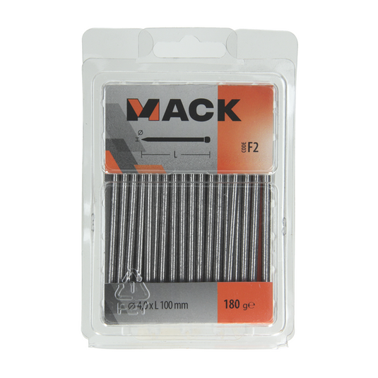 Mack 1017147 - nagel ronde kop 180 gr 4,0 x 100 mm | 5 stuks