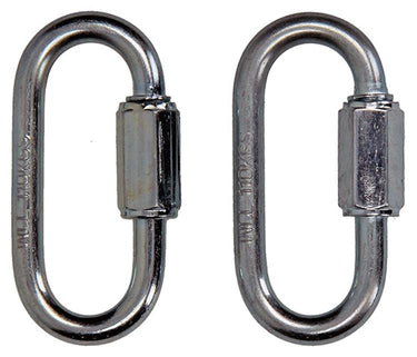 Mack 1008453 - 2 loze schakels + moer 5mm verzinkt | 10 stuks