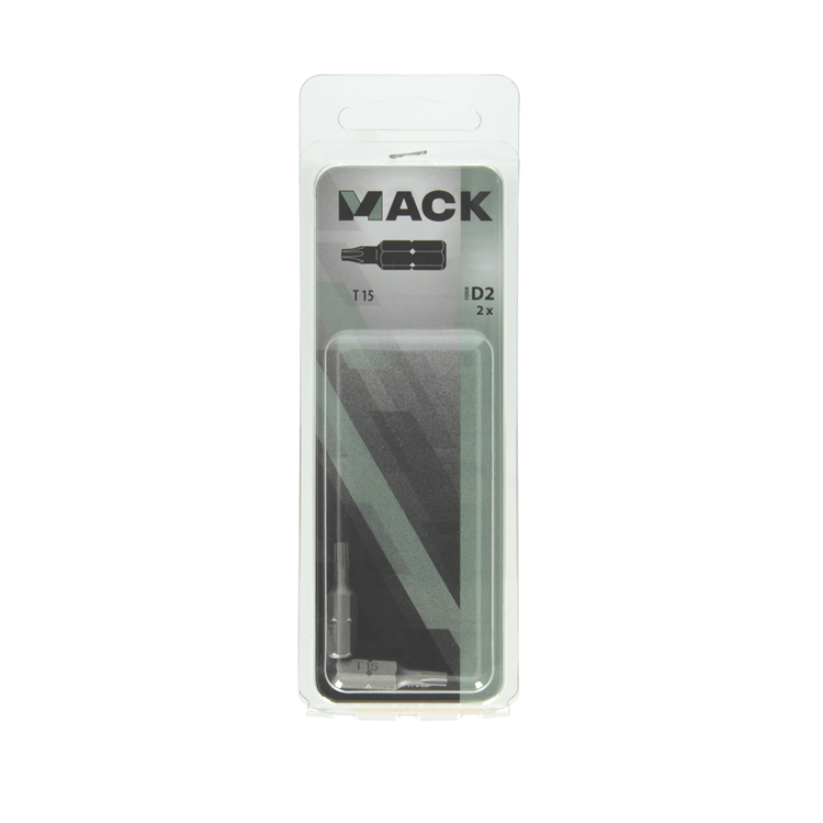 Load image into Gallery viewer, Mack 1017325 - torx schroefbit staal onbehandeld 2 st t 15 | 10 stuks
