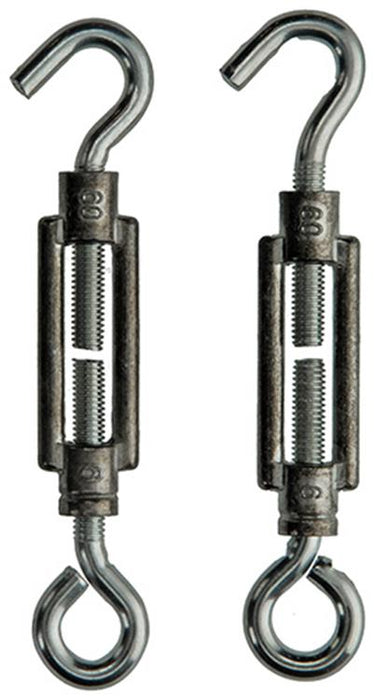 Mack 1008458 - 2 spanners oog + haak m6 x 60mm verzinkt | 10 stuks