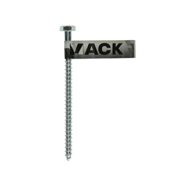 Afbeelding laden in galerijviewer, Mack 1017413 - houtdraadbout staal verzinkt 1 st 7 x 110 mm | 10 stuks
