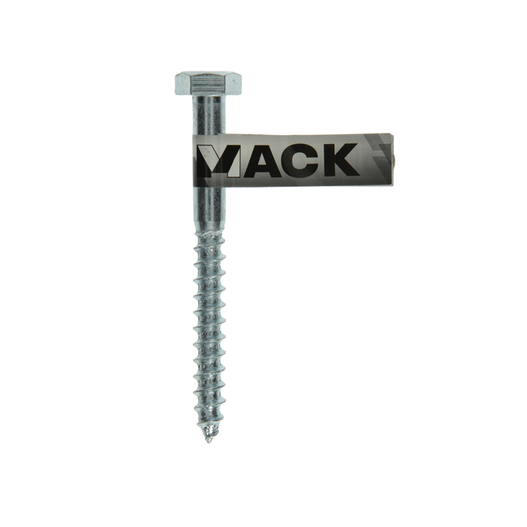 Afbeelding laden in galerijviewer, Mack 1017426 - houtdraadbout staal verzinkt 1 st 10 x 100 mm | 10 stuks
