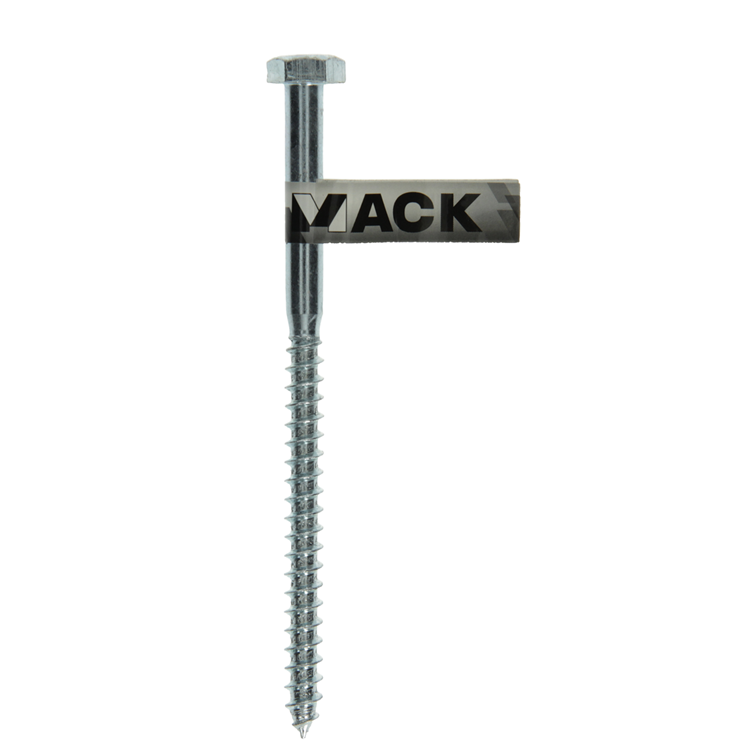 Load image into Gallery viewer, Mack 1017429 - houtdraadbout staal verzinkt 1 st 10 x 160 mm | 10 stuks
