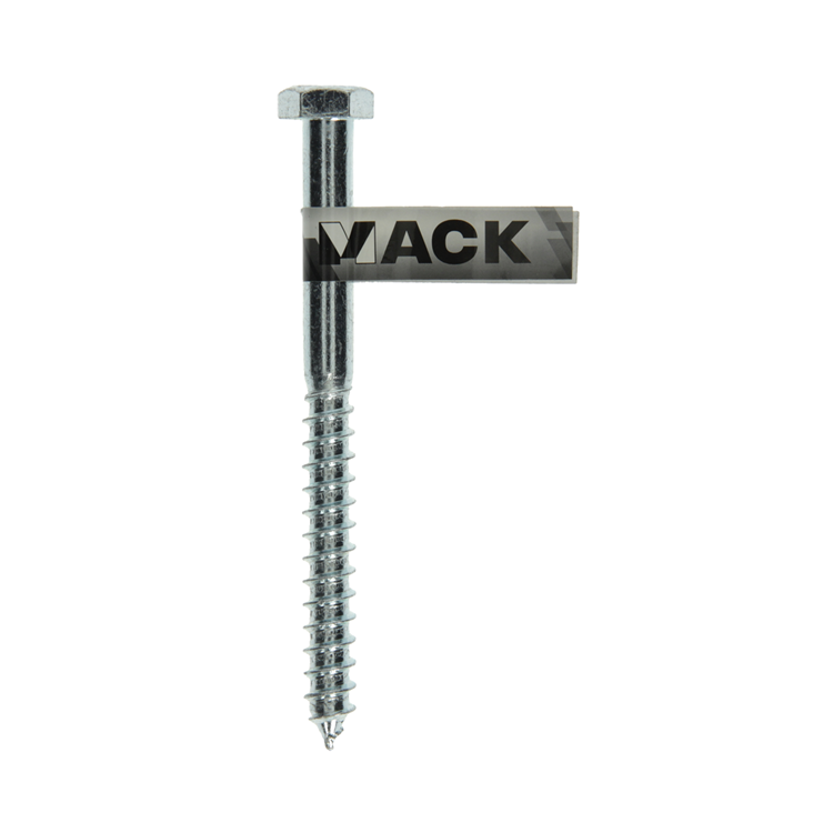 Load image into Gallery viewer, Mack 1017430 - houtdraadbout staal verzinkt 1 st 12 x 140 mm | 10 stuks
