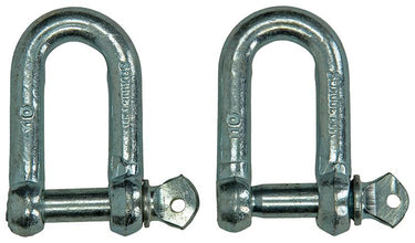 Mack 1008462 - 2 kelven recht 10mm verzinkt | 10 stuks