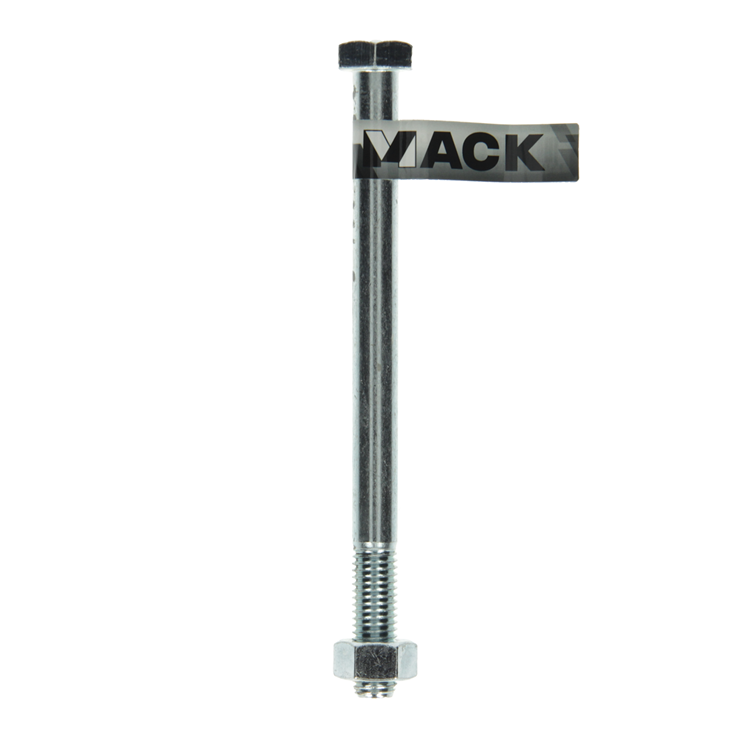 Afbeelding laden in galerijviewer, Mack 1017637 - mekaniekbout + moer staal verzinkt 1 st m12 x 160 mm | 10 stuks
