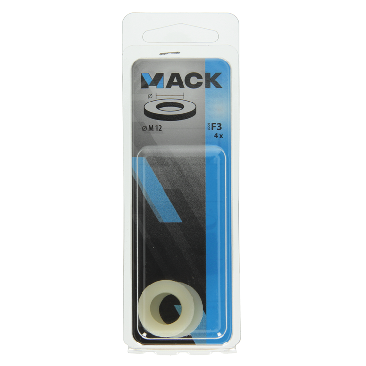 Load image into Gallery viewer, Mack 1017734 - sluitring nylon 4 st m12 | 10 stuks
