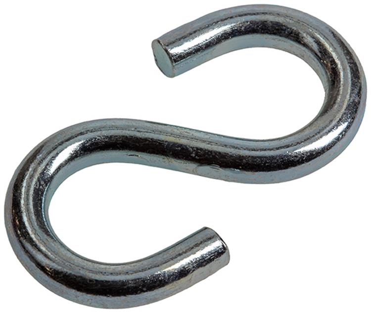 Load image into Gallery viewer, Mack 1008467 - 2 open s-haken 5,0 x 45 verzinkt | 10 stuks

