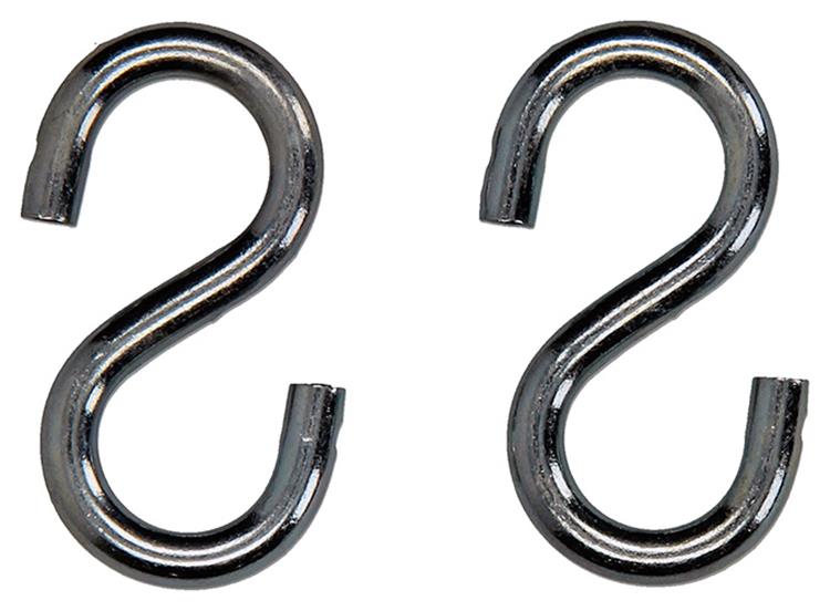 Load image into Gallery viewer, Mack 1008467 - 2 open s-haken 5,0 x 45 verzinkt | 10 stuks
