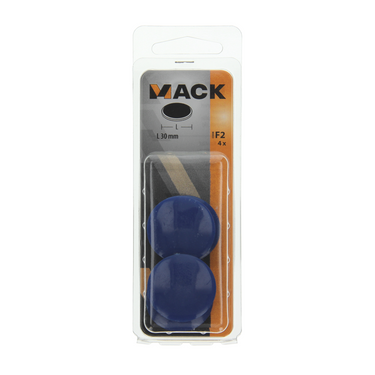 Mack 1003660 - bordmagneet kunststof blauw 4st 30 mm | 10 stuks