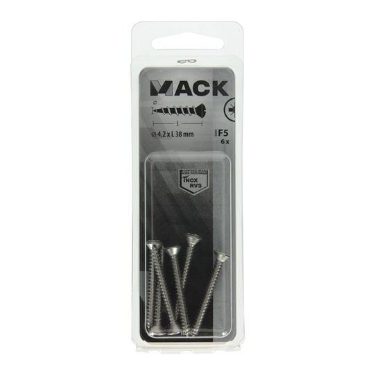 Mack 1019802 - zelftappende schroef bolvz.kopa2 6st 4,2 x 38 mm | 10 stuks
