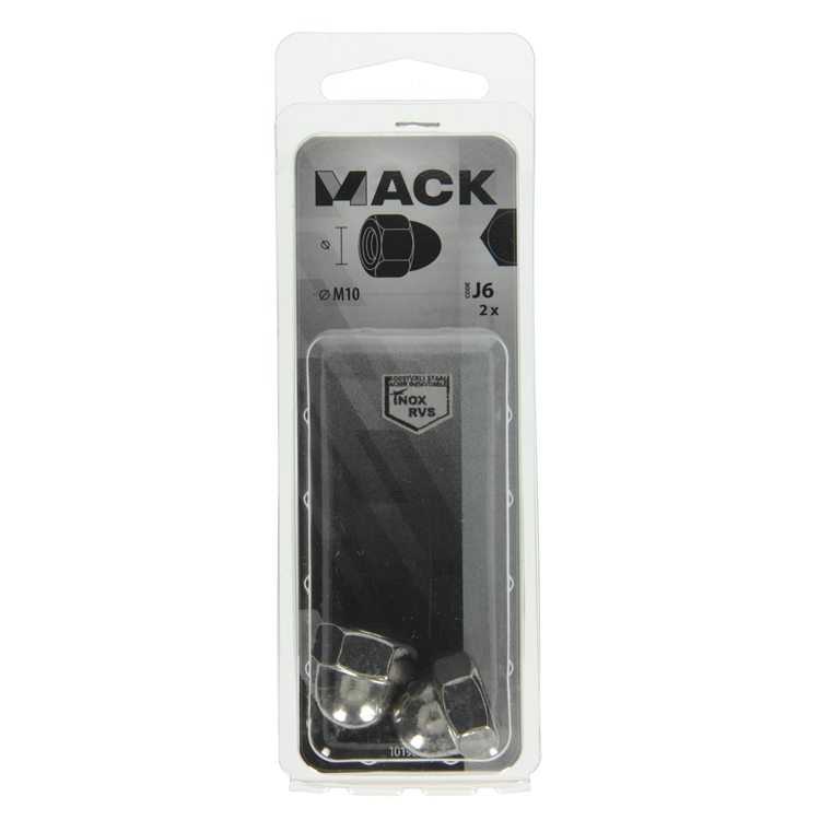 Load image into Gallery viewer, Mack 1019865 - zeskant dopmoer inox a2 2 st m 10 | 10 stuks
