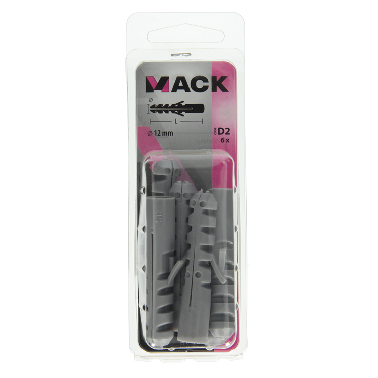 Load image into Gallery viewer, Mack 1017884 - plug polyethyleen 6 st 12 mm | 5 stuks
