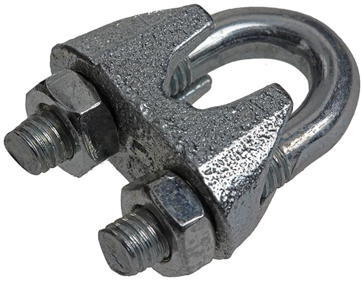 Load image into Gallery viewer, Mack 1008477 - 2 staaldraadklemmen 8mm verzinkt | 10 stuks
