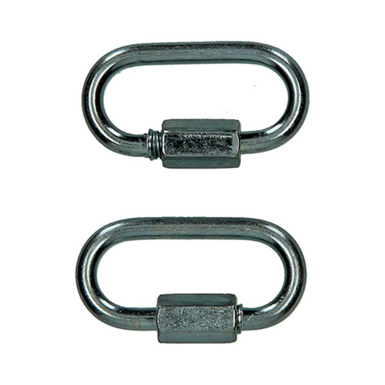 Load image into Gallery viewer, Mack 1008480 - 2 loze schakels + moer 3,5mm verzinkt | 10 stuks
