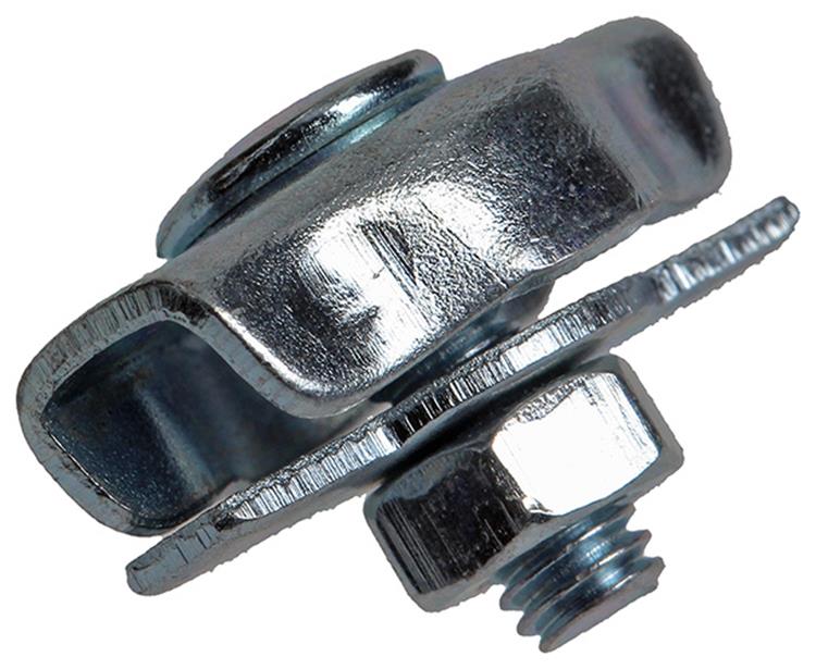 Load image into Gallery viewer, Mack 1008482 - 2 staaldraadklemmen 2mm simplex verzinkt | 10 stuks

