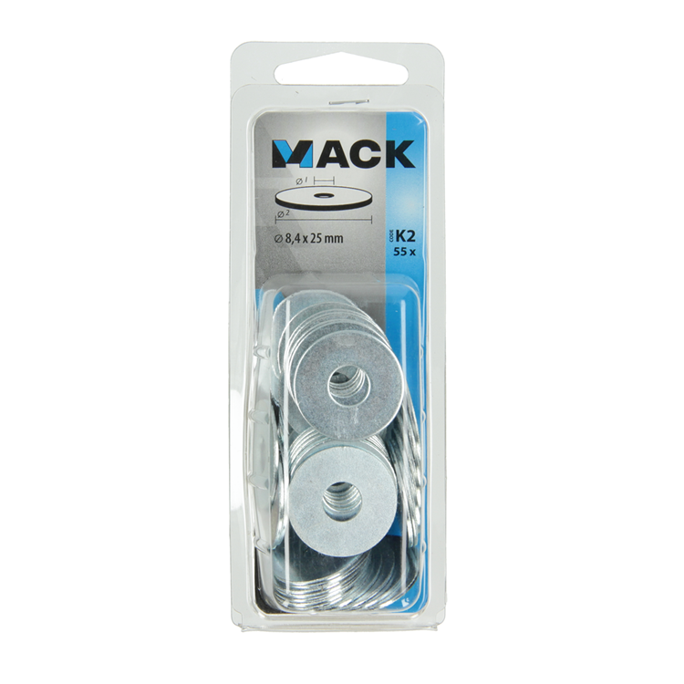 Load image into Gallery viewer, Mack 1018127 - carrosserie sluitring verzinkt55 st 8,4 x 25 mm | 5 stuks

