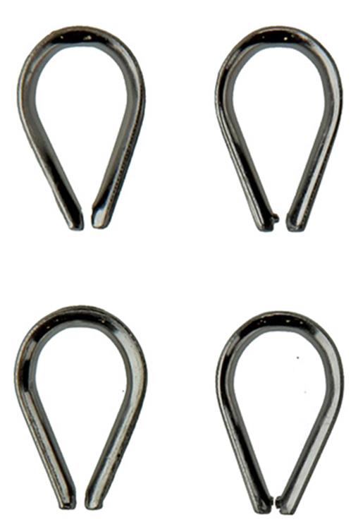 Mack 1008489 - 4 kousen 2mm inox | 10 stuks