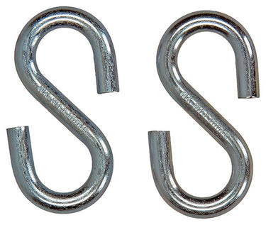 Mack 1008490 - 2 open s-haken 6,0 x 54 verzinkt | 10 stuks