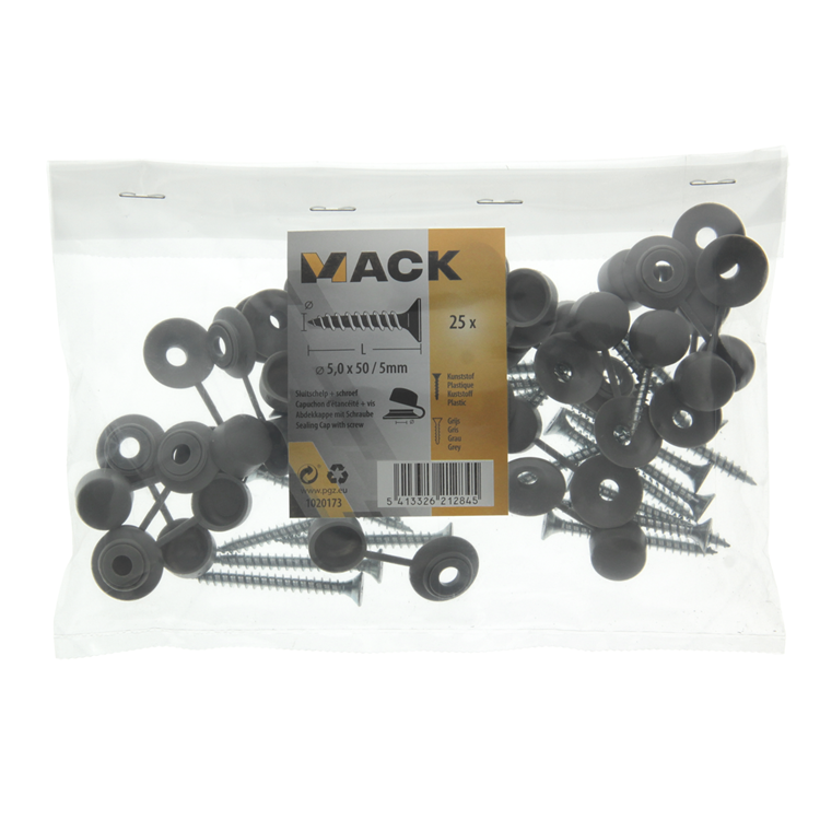 Load image into Gallery viewer, Mack 1020173 - sluitschelp + schroef 25st 5mm | 5 stuks
