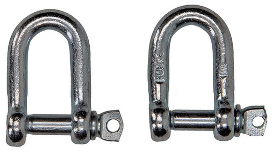 Mack 1008491 - 2 kelven recht 6mm verzinkt | 10 stuks