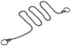 Mack 1008511 - 1 lavaboketting chrome toebehoren k 50cm | 10 stuks
