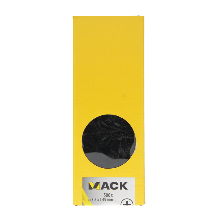 Load image into Gallery viewer, Mack 1020276 - gipsplaatschroef zwart gefosfat. 500 st 3,5 x 45 mm | 1 stuks
