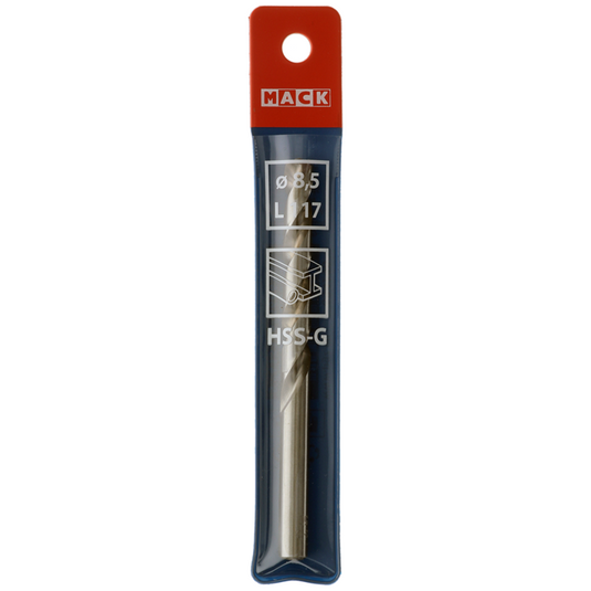 Mack 1018413 - metaalboor hss g din 338 ø 8,5 x 117 mm | 5 stuks