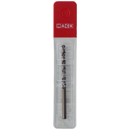 Mack 1018424 - metaalboor hss co5% din 338 ø 4,0 x 75 mm | 5 stuks