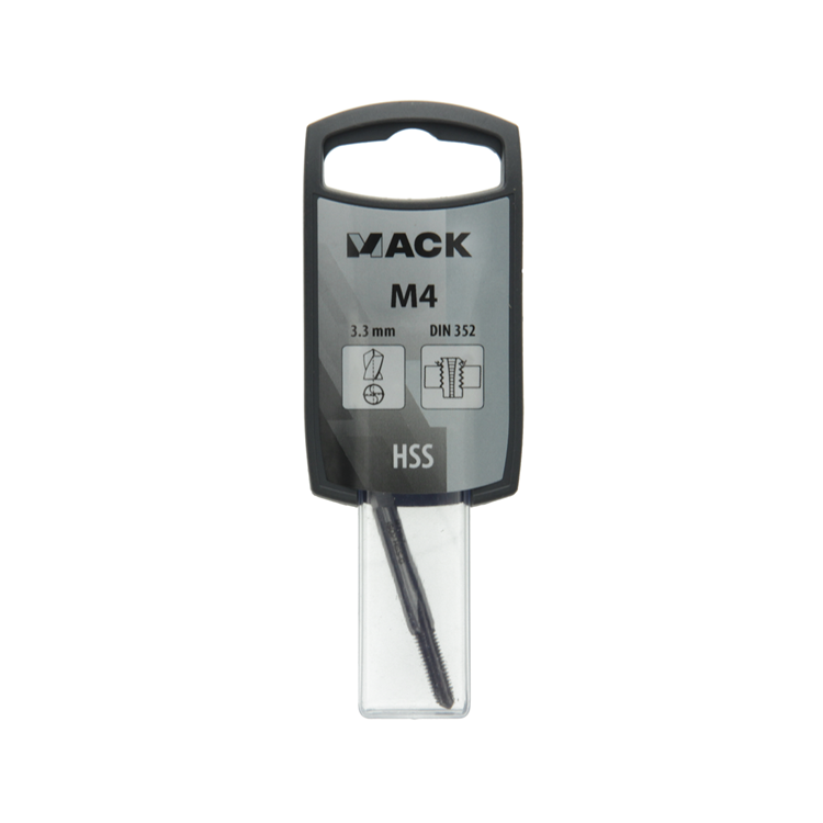 Load image into Gallery viewer, Mack 1018373 - draadsnij machinetap m4 | 3 stuks
