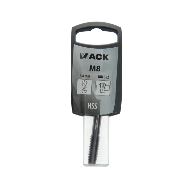 Load image into Gallery viewer, Mack 1018376 - draadsnij machinetap m8 | 3 stuks
