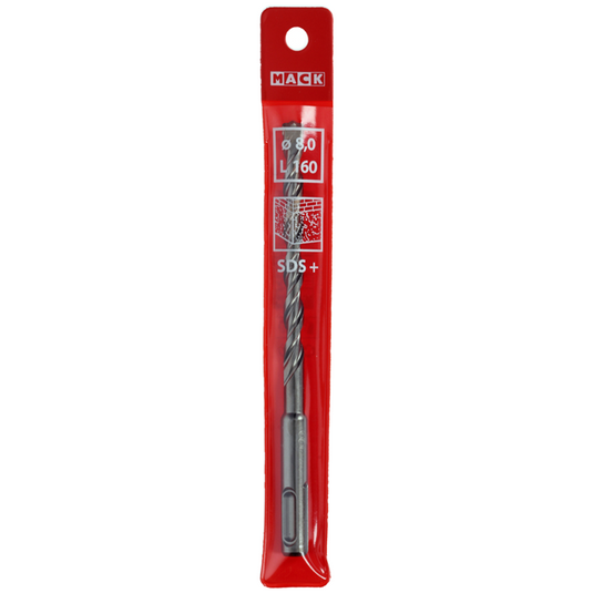 Mack 1018479 - hamerboor sds + ø 8,0 x 160 mm | 5 stuks