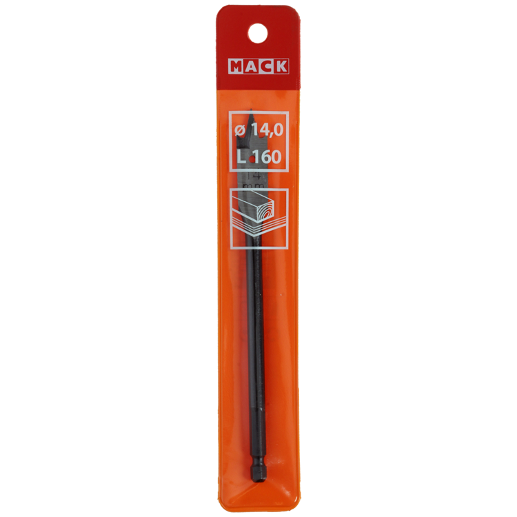 Load image into Gallery viewer, Mack 1018516 - platte houtboor din 7487 ø 14,0 x 160 mm | 5 stuks
