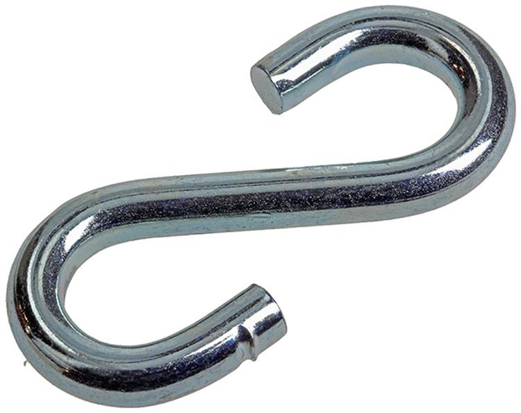 Afbeelding laden in galerijviewer, Mack 1008522 - 2 open s-haken 8,0 x 75mm verzinkt | 10 stuks
