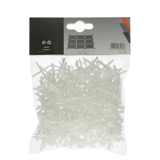 Mack 1004606 - tegelvoegkruisjes 2mm 250st | 10 stuks