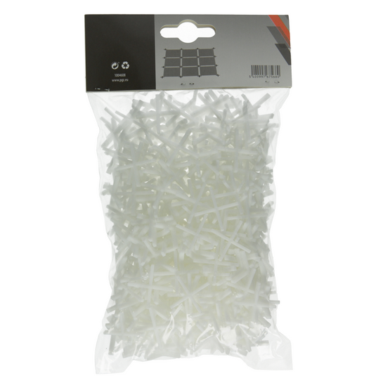 Mack 1004608 - tegelvoegkruisjes 2mm 500st | 10 stuks