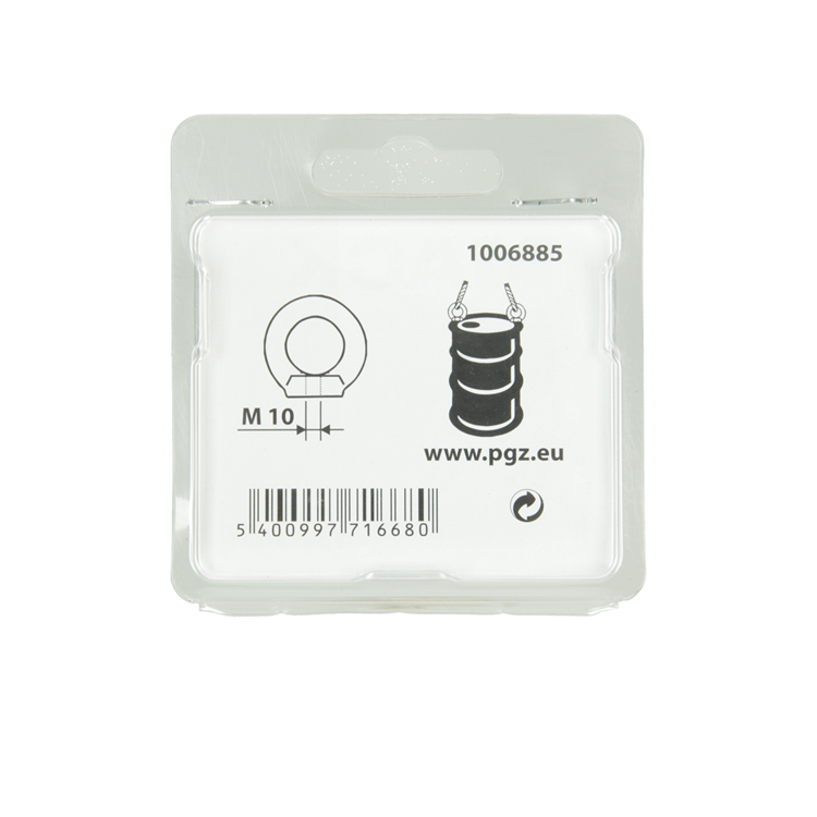 Load image into Gallery viewer, Mack 1006885 - 1 ringmoer verzinkt din 582 m10 bl | 5 stuks
