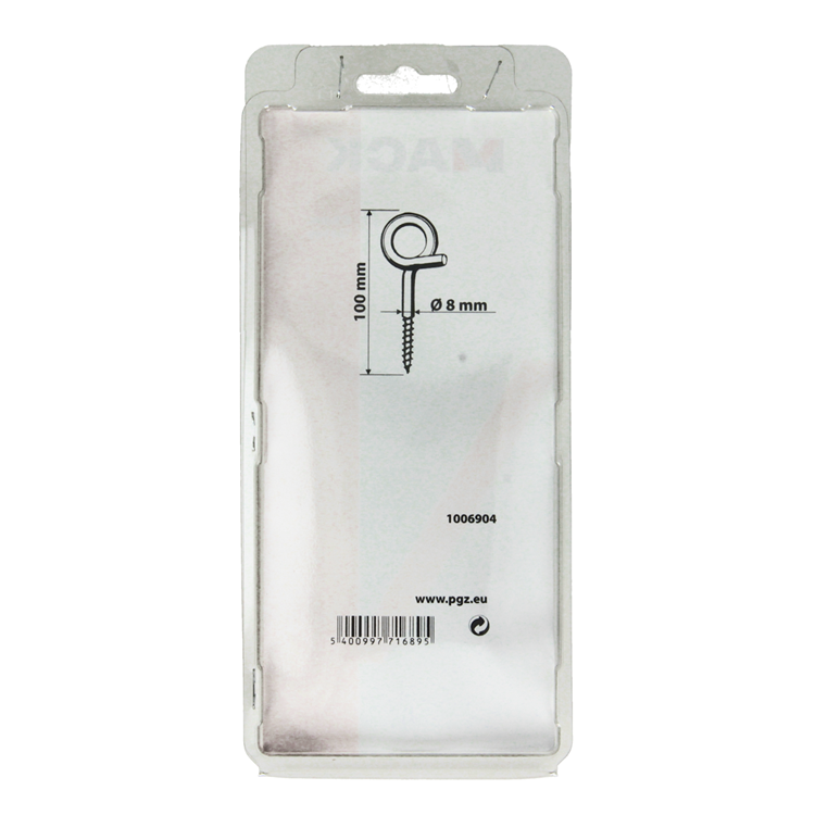 Load image into Gallery viewer, Mack 1006904 - 2 krulhaken 100mm verzinkt | 5 stuks
