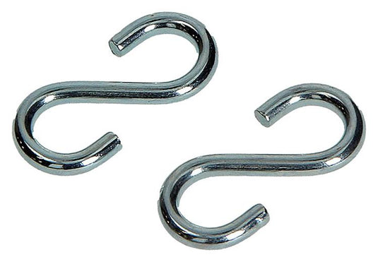Mack 1008534 - 2 open s-haken 4,4 x 40mm verzinkt | 10 stuks