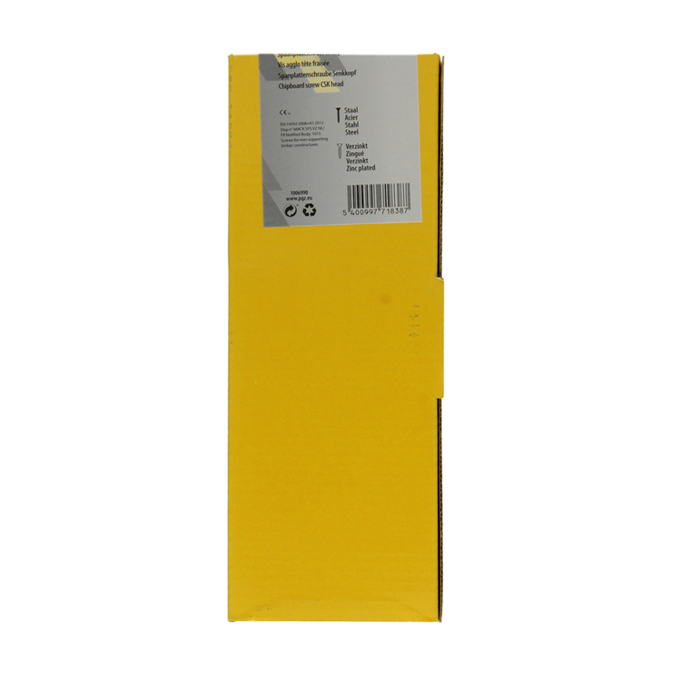 Load image into Gallery viewer, Mack 1006990 - spaanplaatschroef vz kop geelverzinkt 50st 6 x 180mm | 2 stuks
