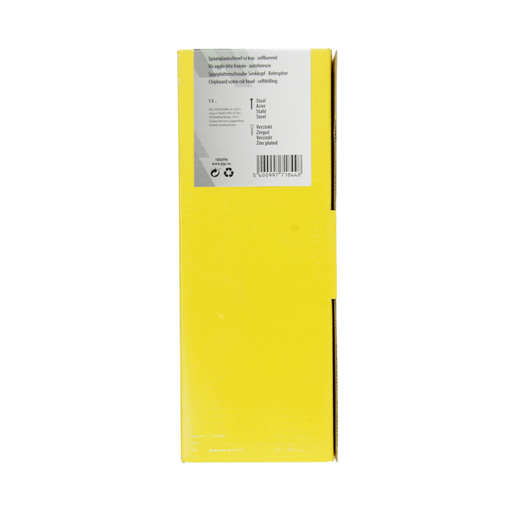 Load image into Gallery viewer, Mack 1006996 - spaanplschrf. vzkop-zelfb geelverzinkt 50st 6 x 200mm | 2 stuks
