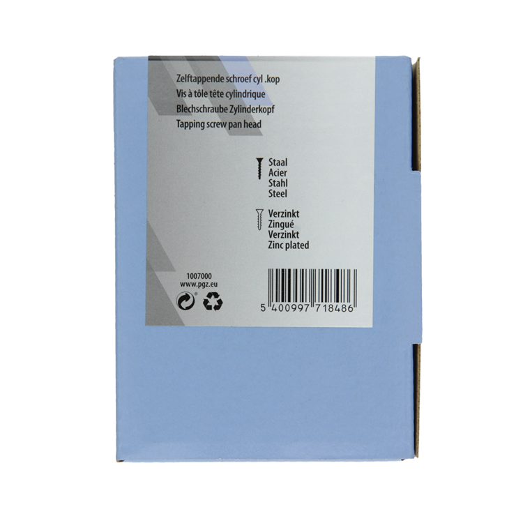 Load image into Gallery viewer, Mack 1007000 - zelftap. schroef cyl. kop 200 200 st 4,8x25mm | 5 stuks
