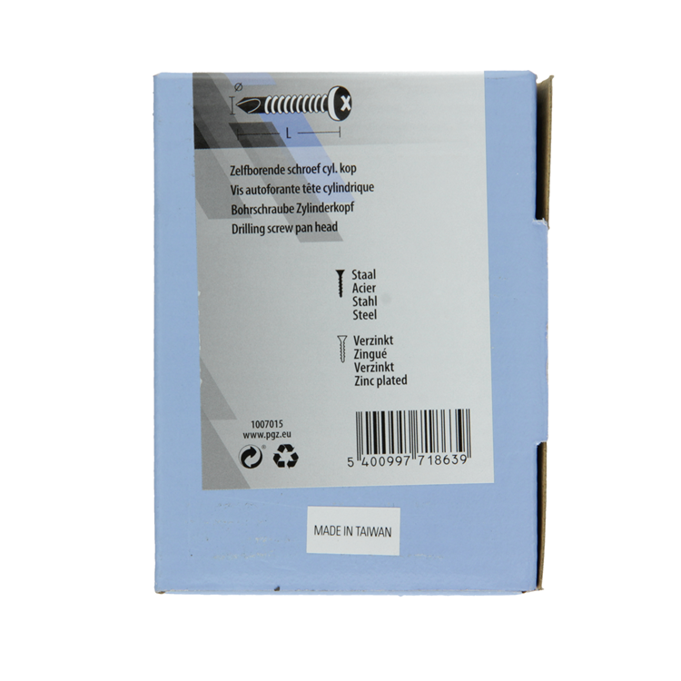 Load image into Gallery viewer, Mack 1007015 - zelfbor. schroef cyl. kop 200 200 st 4,8x25mm | 5 stuks
