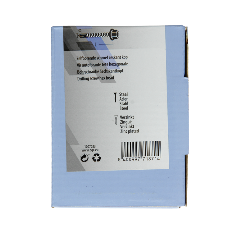Load image into Gallery viewer, Mack 1007023 - zelfbor. schroef zeskant 100 100 st 4,8x32mm | 5 stuks
