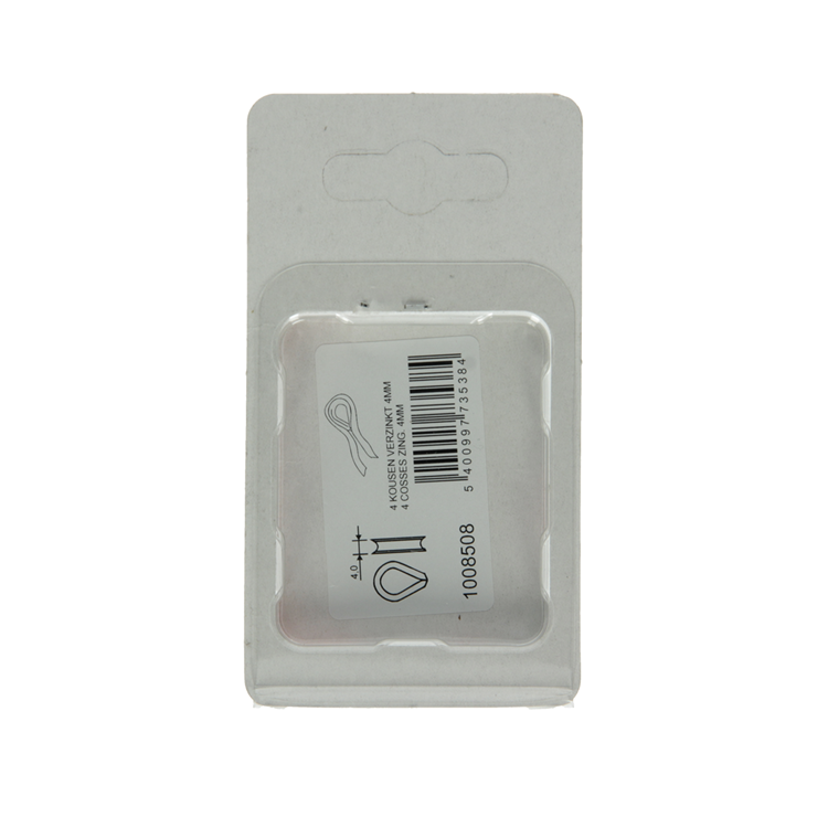 Load image into Gallery viewer, Mack 1008508 - 4 kousen 4mm verzinkt | 10 stuks

